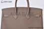 Hermes Birkin 25 Etoupe Togo Leather Gold Hardware Fully Handmade