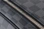 LV Dopp Kit Toilet Pouch Damier Graphite Canvas Black N40127