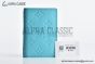 LV Pocket Organizer Wallet Turquoise Monogram Leather M11502