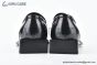 Balenciaga Black Waxed Leather Loafer