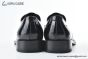 Balenciaga Black Waxed Leather Derby