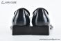 Balenciaga Gradient Blue/Black Waxed Leather Loafer