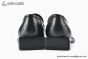 Balenciaga Black Grained Leather BB Logo Loafer