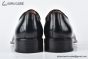 Ferragamo Smooth Black Leather Derby