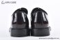 Ferragamo Brown Patent Leather Lace-up Derby