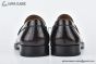Ferragamo Gancini Brown Patent Leather Loafer