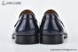 Ferragamo Gancini Blue Patent Leather Loafer