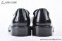 Prada Chocolate Black Patent Leather Loafers