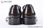 Prada Chocolate Brown Patent Leather Loafers