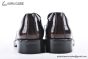 Prada Brushed Brown Leather Derby