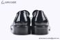 Prada Black Brushed Leather Loafer