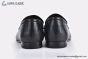 Hermes Paris Black Goat Leather Loafer with Tassel