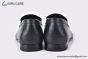 Hermes Slim Black H Buckle Black Smooth Leather Loafer