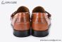 Hermes Igor Gradient Brown Smooth Leather Loafer
