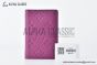 LV Pocket Organizer Wallet Purple Night Monogram Leather M83069