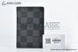 LV Pocket Organizer Wallet Gray Damier Ebene Canvas N63143