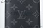 LV Brazza Wallet Gray Monogram Eclipse Canvas M61697