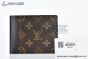 LV Multiple Wallet Brown Monogram Macassar Canvas M69408