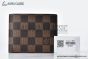 LV Slender Wallet Brown Damier Graphite Canvas N64002