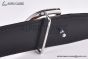 HERMES Tete de Cheval Belt Buckle & Noir / Orange Reversible Togo & Box 135 Leather Belt