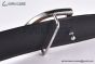 HERMES Tete de Cheval Belt Buckle & Noir / Orange Reversible Epsom Leather Belt