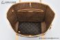 LV Neverfull MM Monogram Beige & Brown M46975
