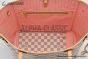 LV Neverfull MM Damier Azur Canvas Rose Ballerine Pink N40603