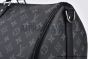 LV Keepall Bandoulière 45 / 50 / 55 Monogram Eclipse Canvas Black M40569 / M14202 / M40605