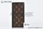 LV Brazza Wallet Brown Monogram Eclipse Reverse Canvas M69410
