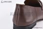 Hermes Paris Dark Brown Goat Leather Loafer