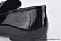 Hermes Paris Black Patent Leather Loafer