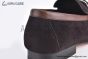 Hermes Karl Dark Brown Suede Leather Loafer