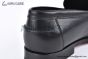 Hermes Karlo Black Smooth Leather Loafer with Black H Buckle
