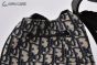 Dior Saddle Backpack Beige & Black Dior Oblique Jacquard with Black Grained Calfskin