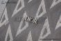 Dior Lingot 50 Bag Gray Diamond Canvas with Gray Smooth Calfskin