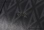 Dior Lingot 50 Bag Black Diamond Canvas with Black Smooth Calfskin