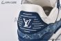 LV Trainer Sneaker Monogram Denim & Embossed 1A9JGT