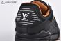 LV Trainer Sneaker Damier Embossed Leather Black 1AHTSW