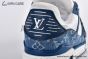 LV Trainer Sneaker Monogram Denim & Embossed Leather Blue 1A9JGT