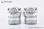 LV Trainer Maxi Sneaker Grained Leather Grey & White 1ACPPP