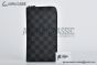 LV Zippy Organizer Wallet Black Damier Graphite Canvas N63077