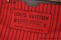 LV Neverfull MM Damier Ebene Canvas Cerise Red & Brown N40599