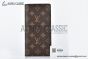 LV Brazza Wallet Brown Monogram Eclipse Canvas M66540