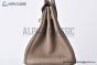 Hermes Birkin 25 Etoupe Togo Leather Gold Hardware Fully Handmade