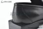 Balenciaga Black Grained Leather BB Logo Loafer