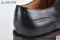 Dior Carlo Black Smooth Leather Derby with Silver-Finish Studs