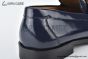 Ferragamo Gancini Blue Patent Leather Loafer