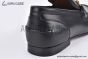 Gucci Black Grained Leather Loafer with Horsebit