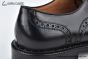 Prada Classic Black Smooth Leather Brogue Oxford