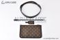 LV Carry All Travel Bag Calf Leather Black M15175
